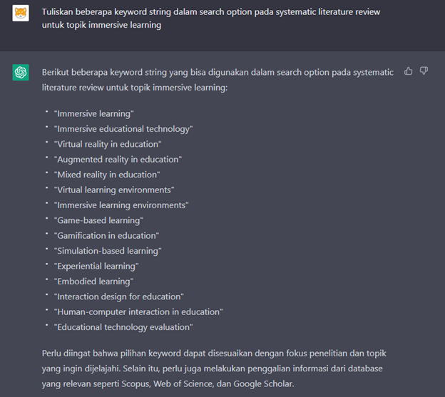 ChatGPT - keyword