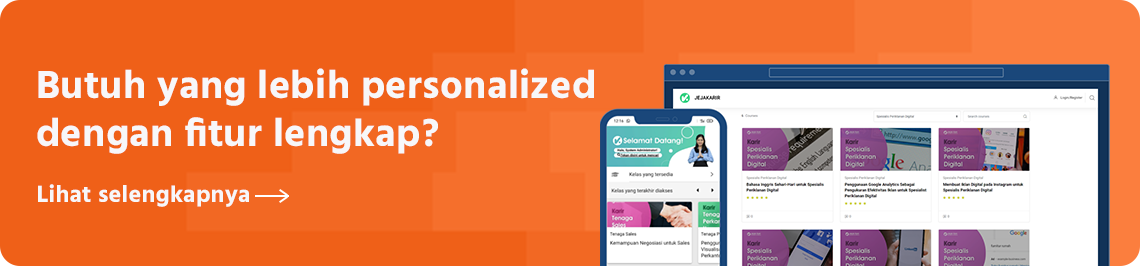 Service banner LMS on premise
