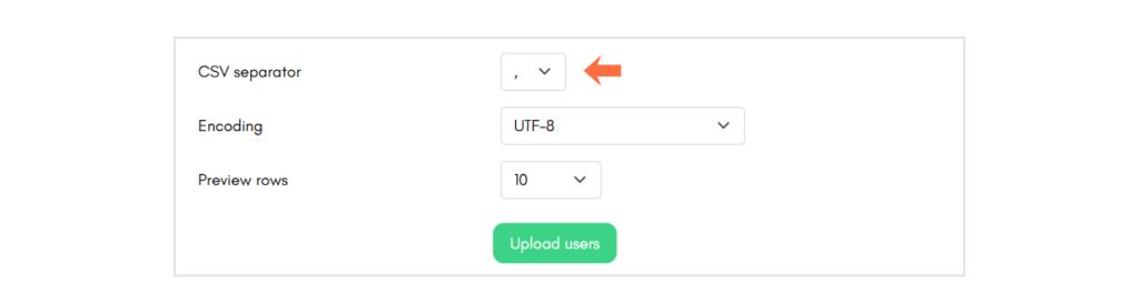 import user moodle menggunakan csv